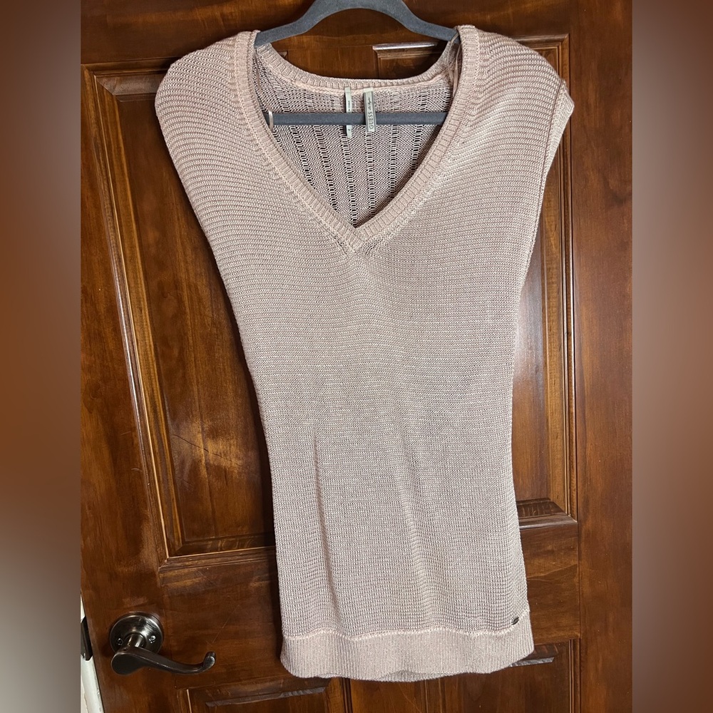Guess Metallic Knit Top